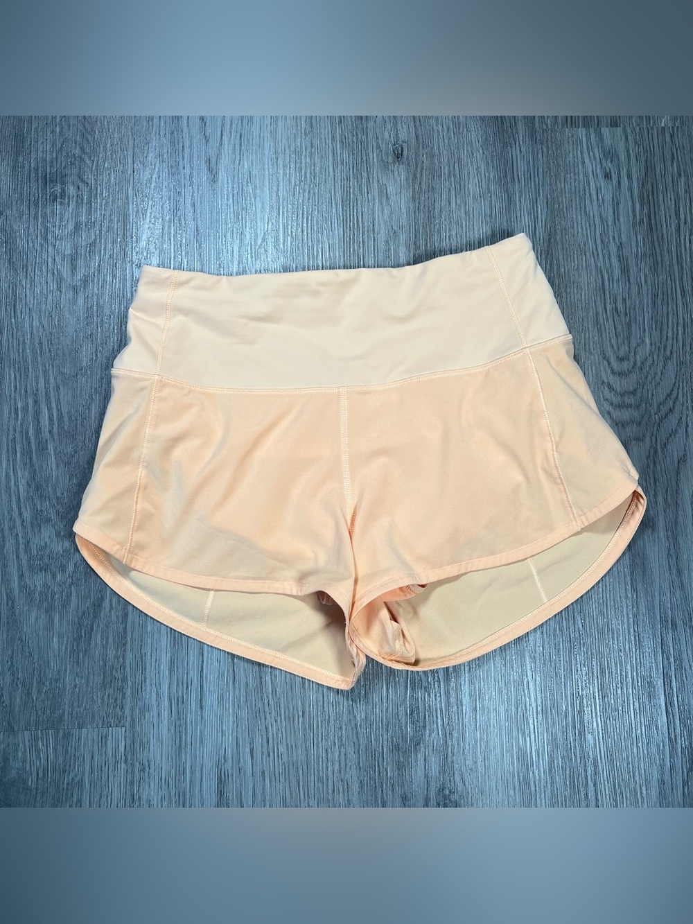Lululemon Speed Up High-Rise Lined Short 2.5” Size 4 Summer Glow Orange W7BEXS